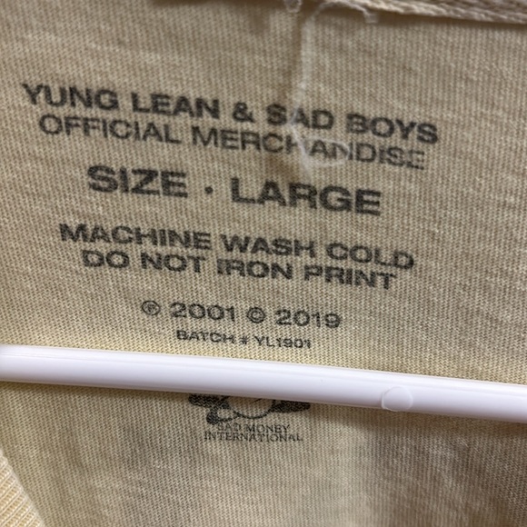 Yung Lean & Sad Boys Official Merchandise - Picture 5 of 8